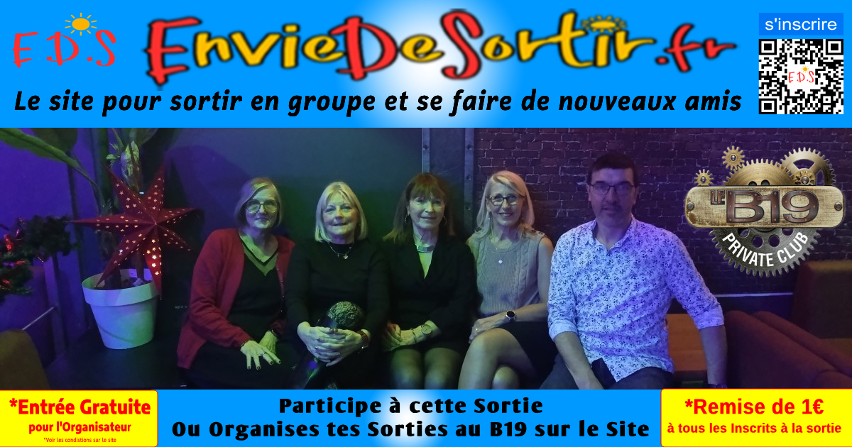 Allez danser ou boire un verre au B19 le dim. 22 mars 2026 à 17h30