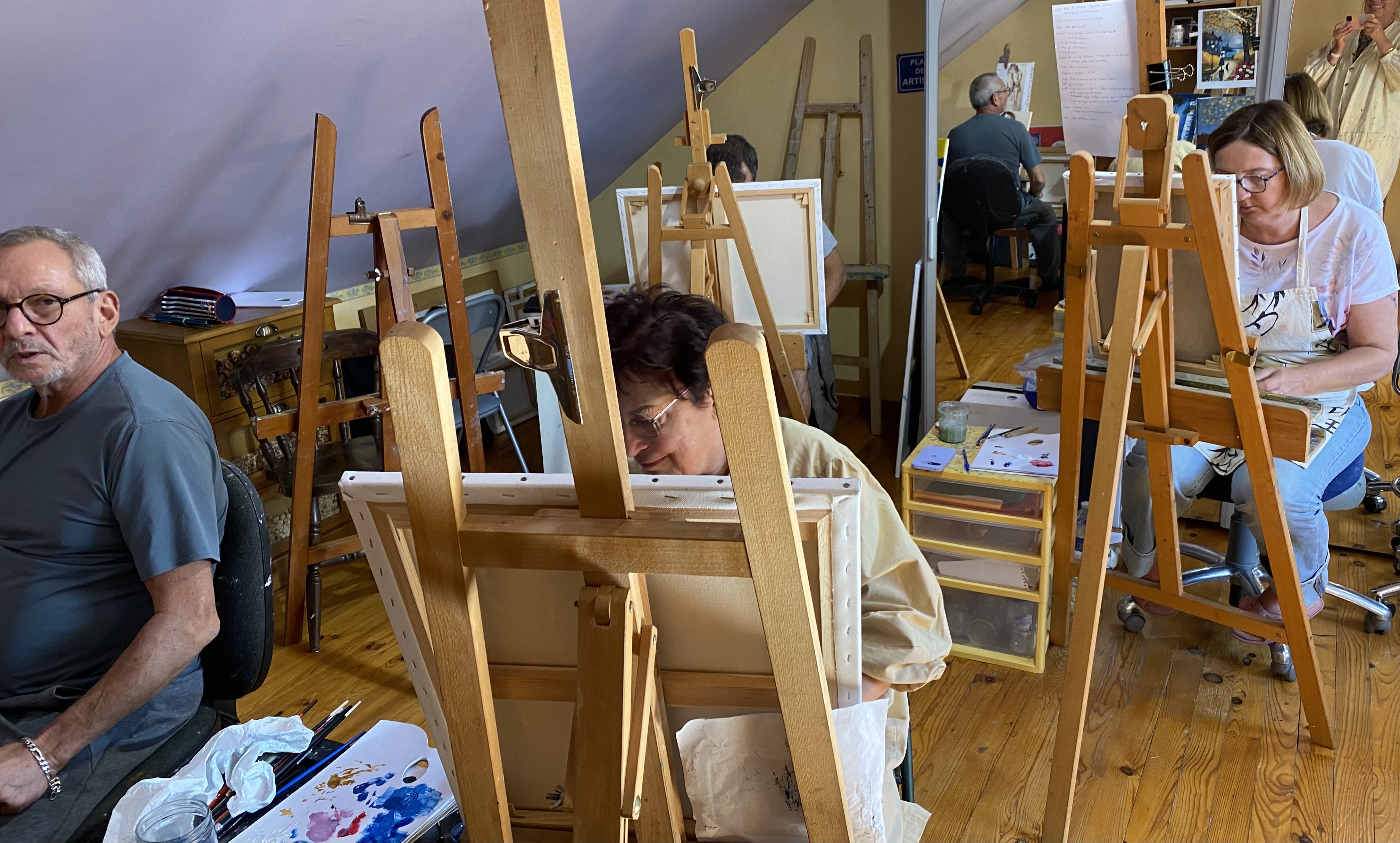 Atelier de peinture le lun. 08 sept. 2025 à 13h30
