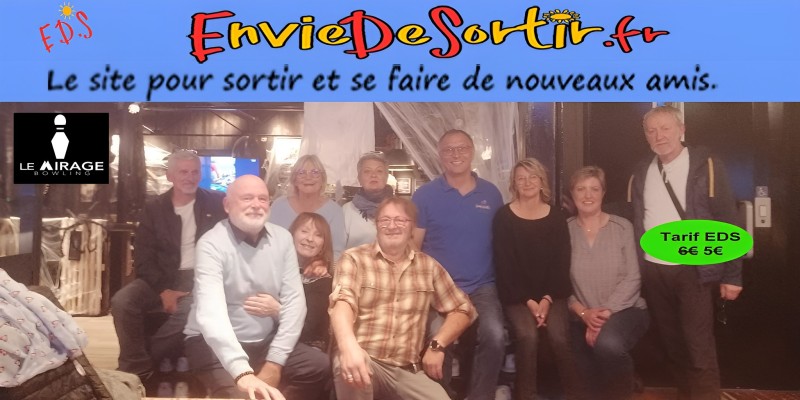 Bowling Au Mirage à Cambrai le jeu. 18 avr. 2024 à 20h00