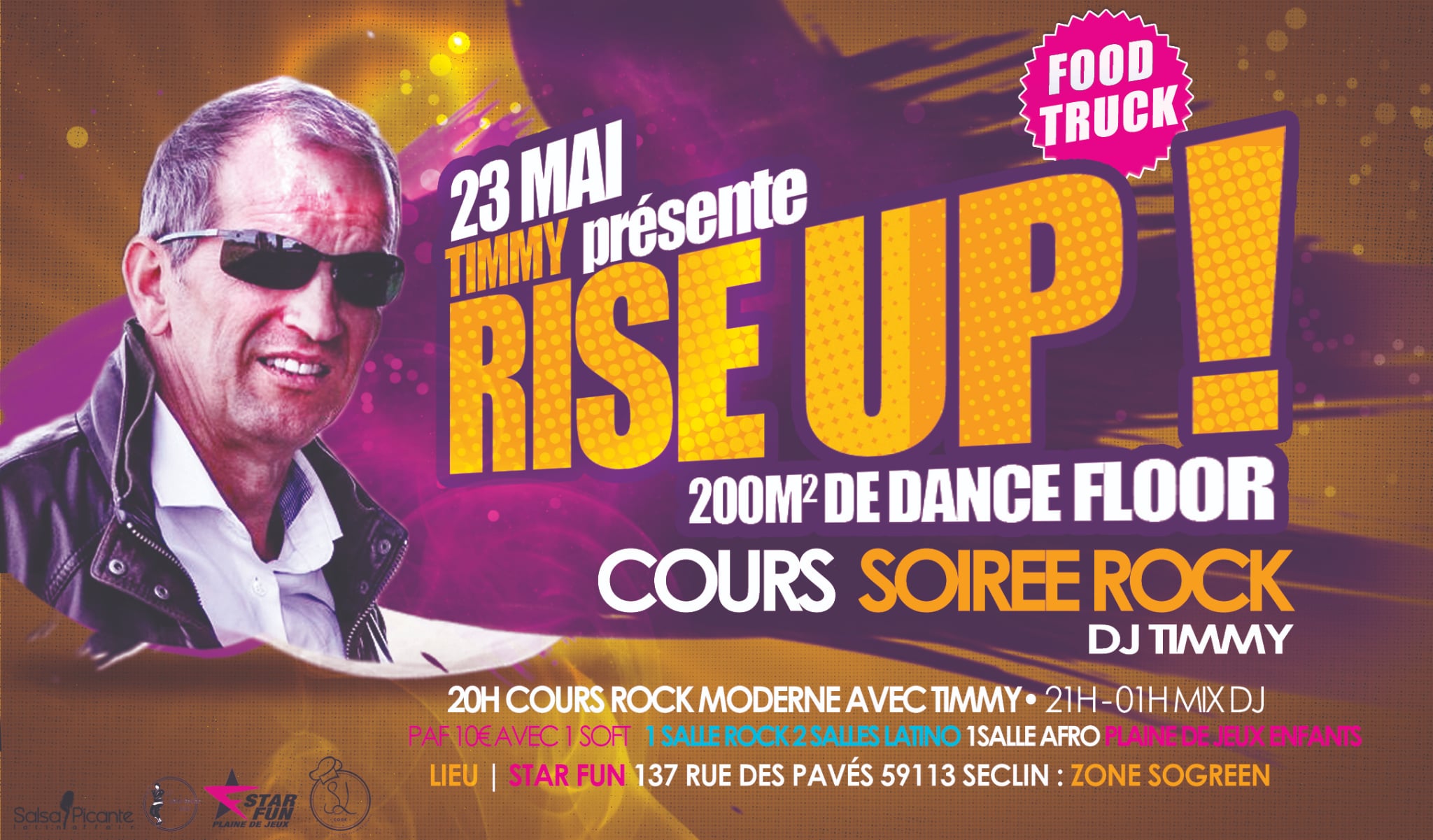 Cours et soirée Rock au Starfun le ven. 27 juin 2025 à 20h00