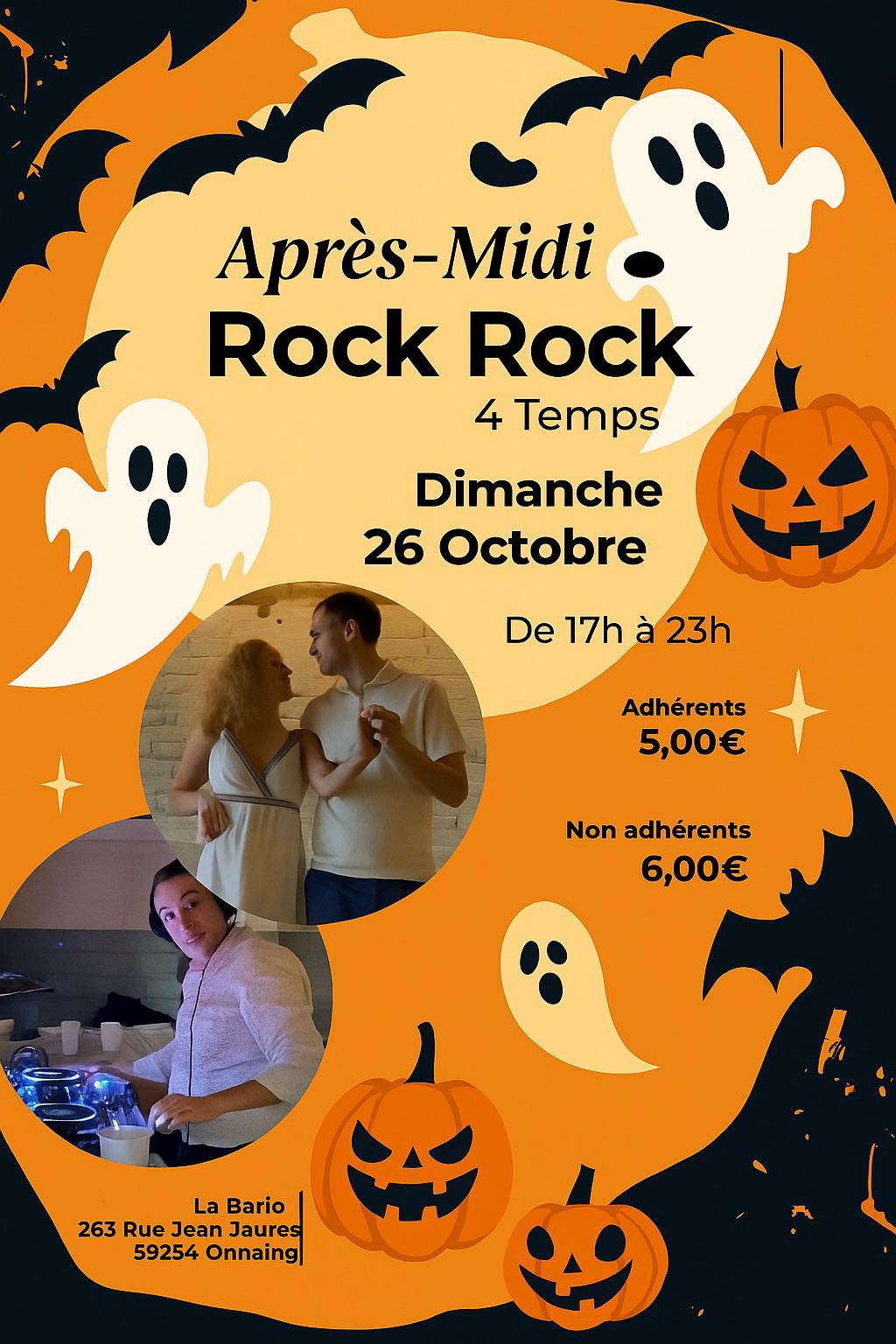 Danser le Rock à Onnaing le dim. 26 oct. 2025 à 17h00