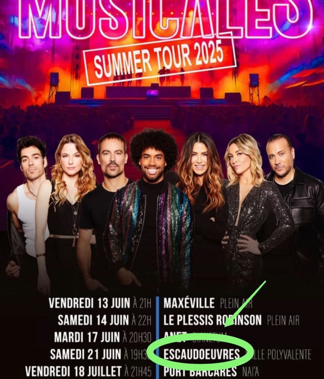 Fête de la musique Summer Tour Escaudoeuvres le sam. 21 juin 2025 à 19h30