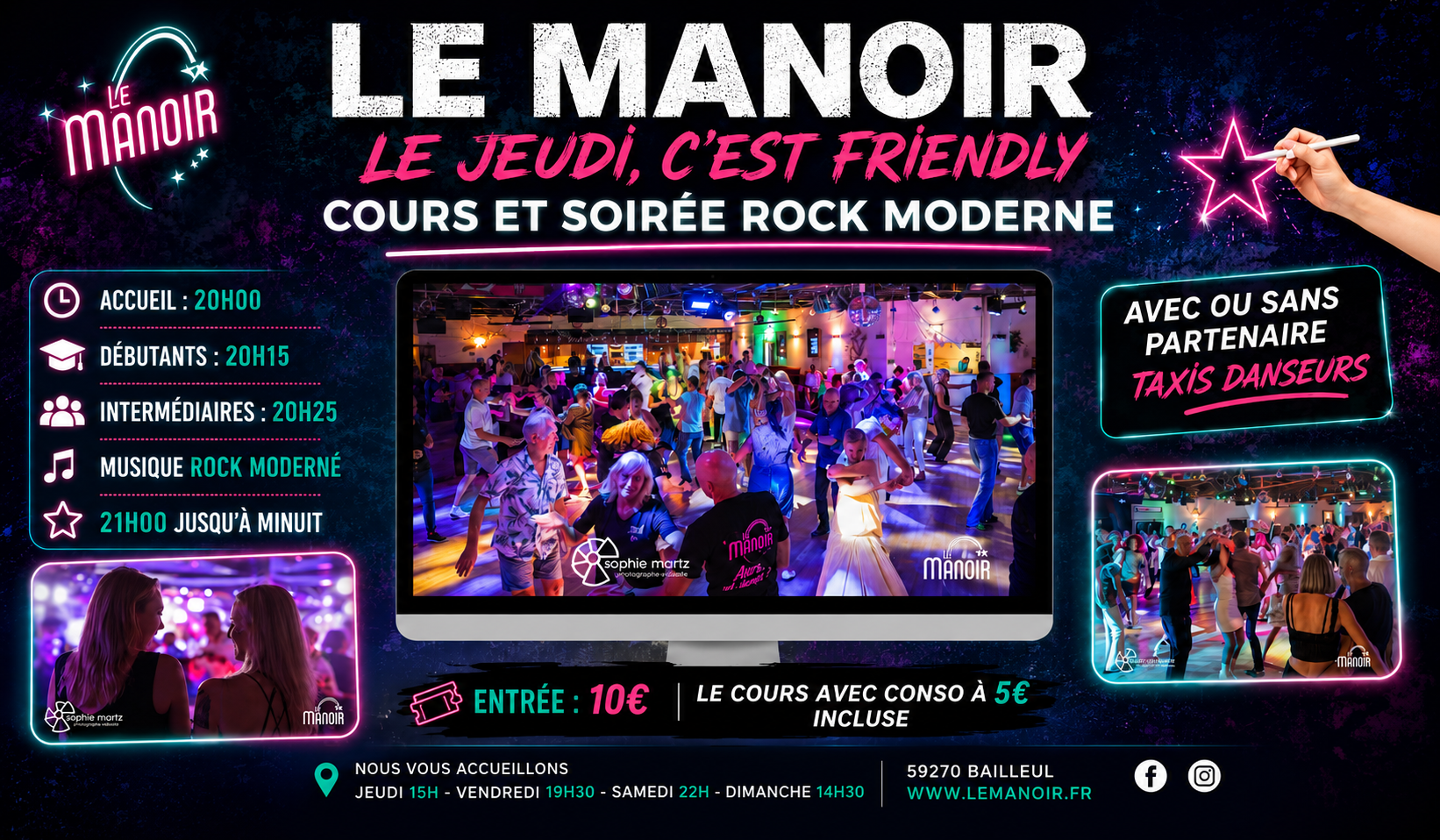 Les Jeudi Rock au Manoir à Bailleul le jeu. 17 sept. 2026 à 20h04