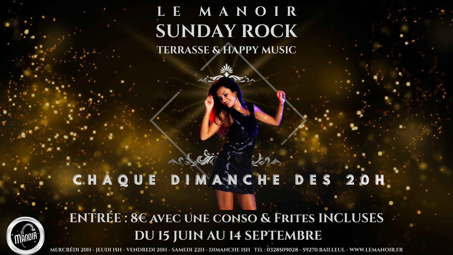 Les Sunday Rock du Manoir le dim. 15 juin 2025 à 20h00