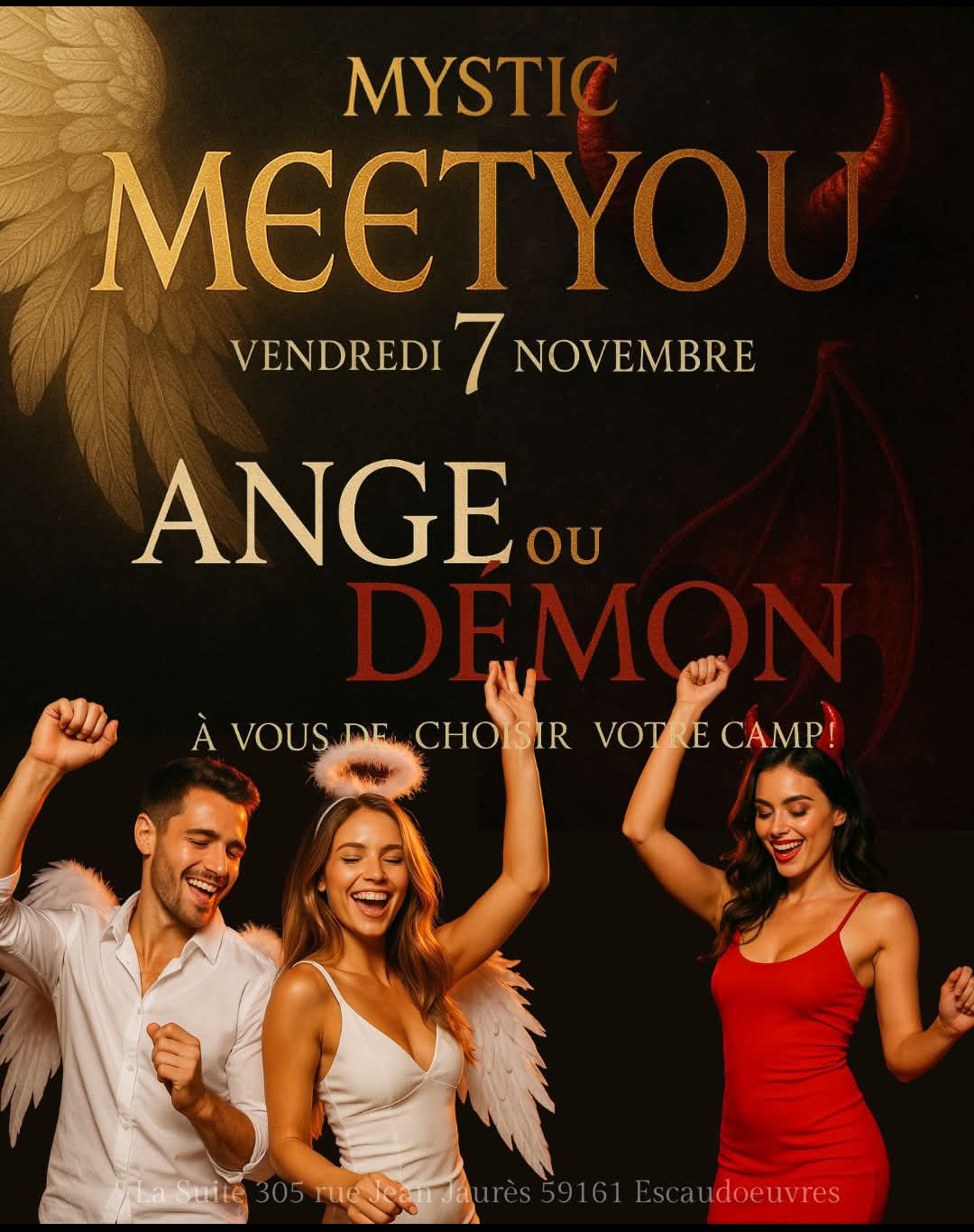 Soirée Meet You le ven. 07 nov. 2025 à 21h00