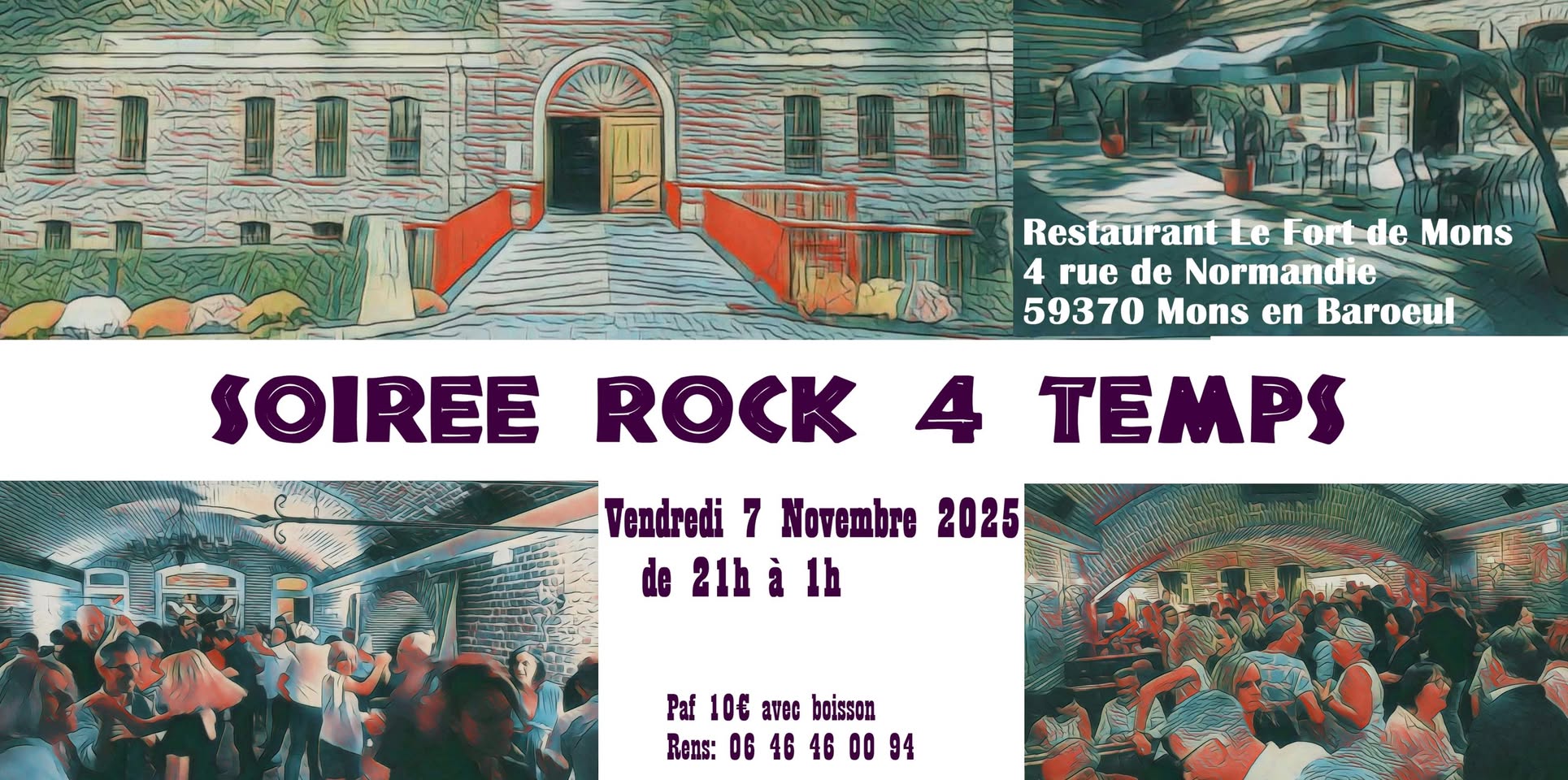 Sortie Rock Moderne au Fort de Mons le ven. 07 nov. 2025 à 21h00