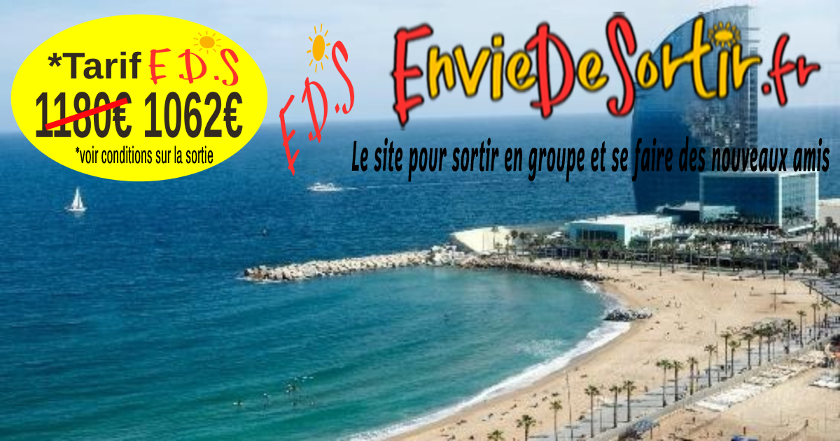 VOYAGES A BARCELONE en CATALOGNE le sam. 05 juil. 2025 à 14h01